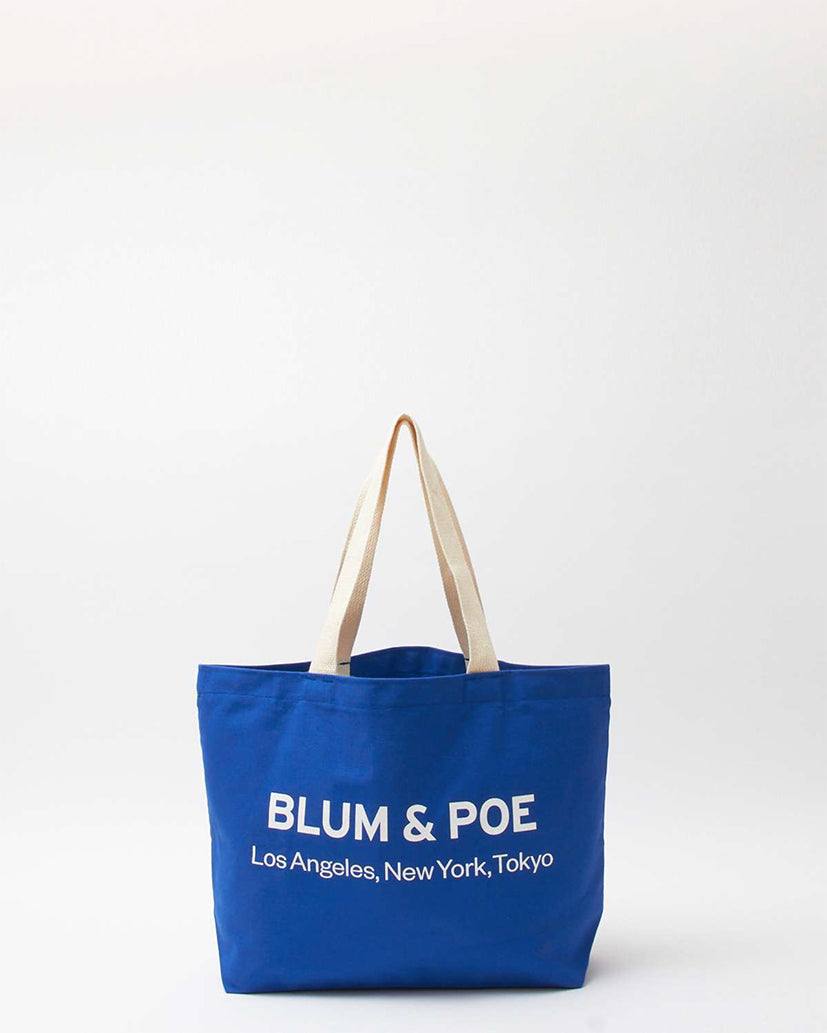 BLUM&POE JUMBO TOTE (blue)