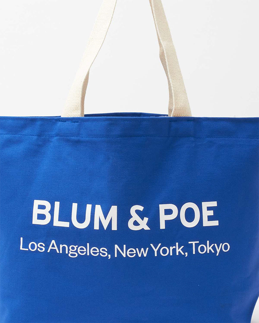 BLUM&POE JUMBO TOTE (blue)