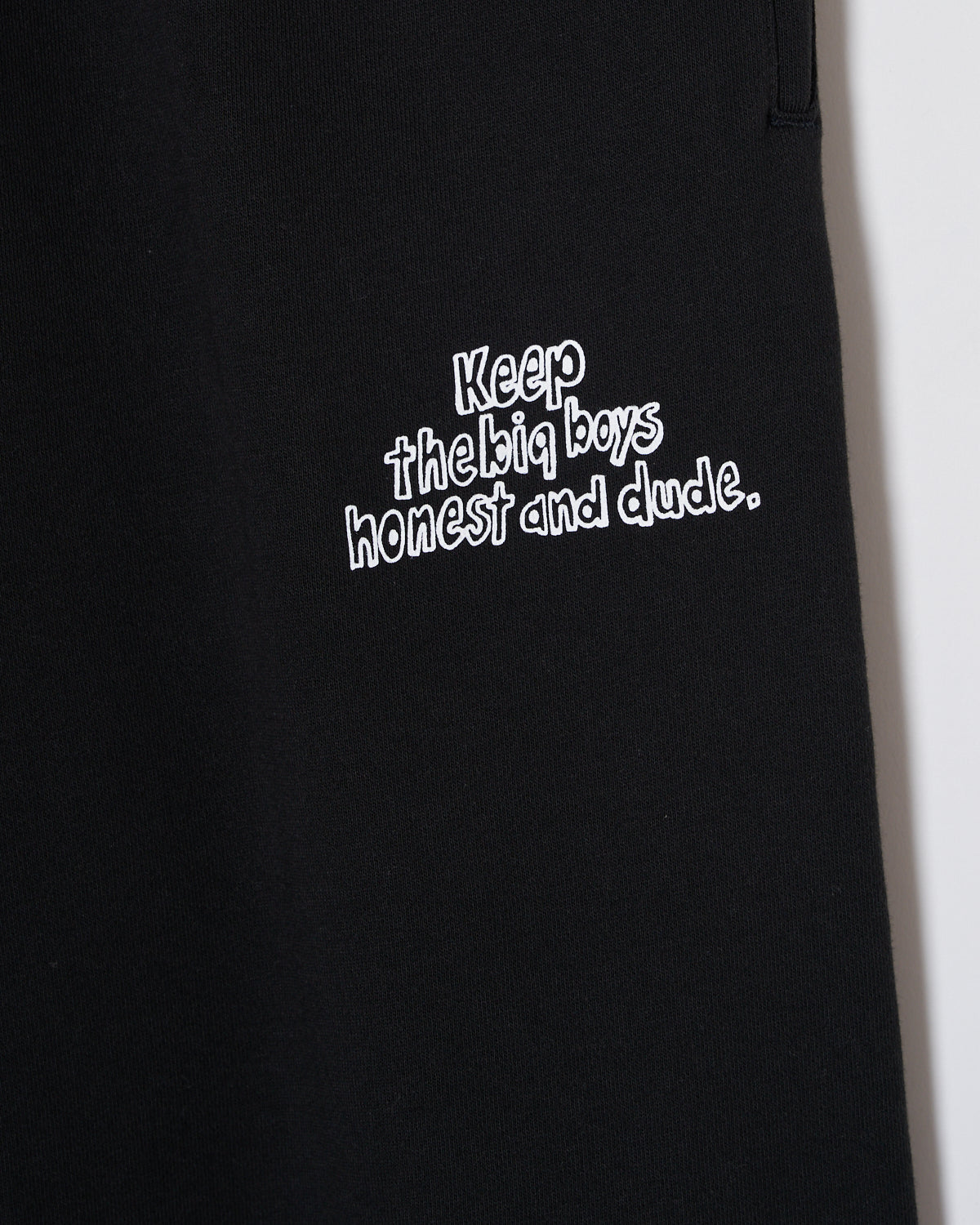 INFLUENCE "LEEGET Sweat Pants" (Black)