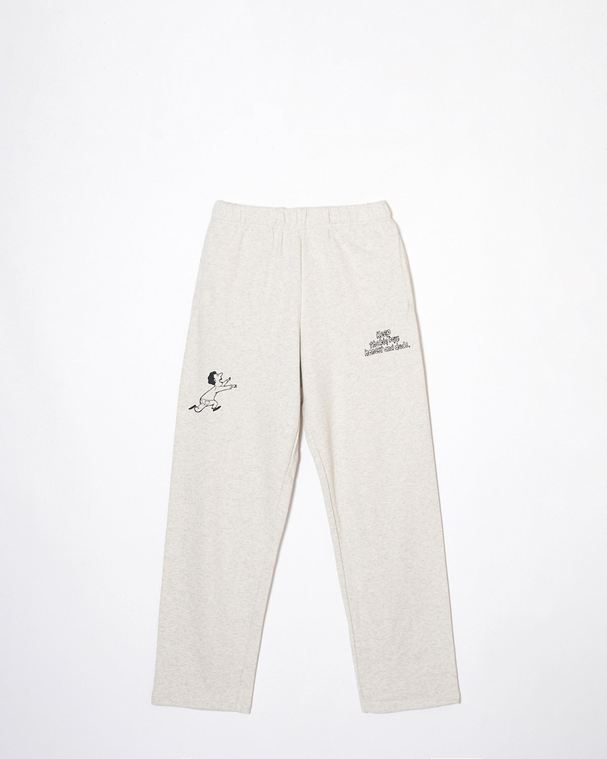INFLUENCE "LEEGET Sweat Pants" (Oatmeal)
